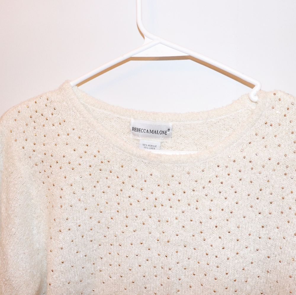 Rebecca Malone studded sweater